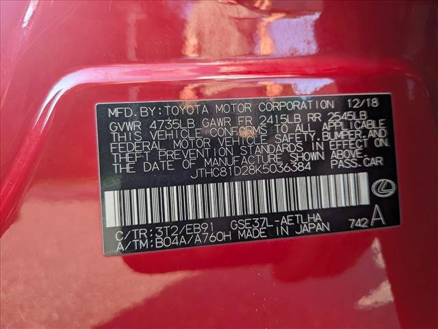 Used 2019 Lexus IS 300 AWD w/ Navigation Package image 25