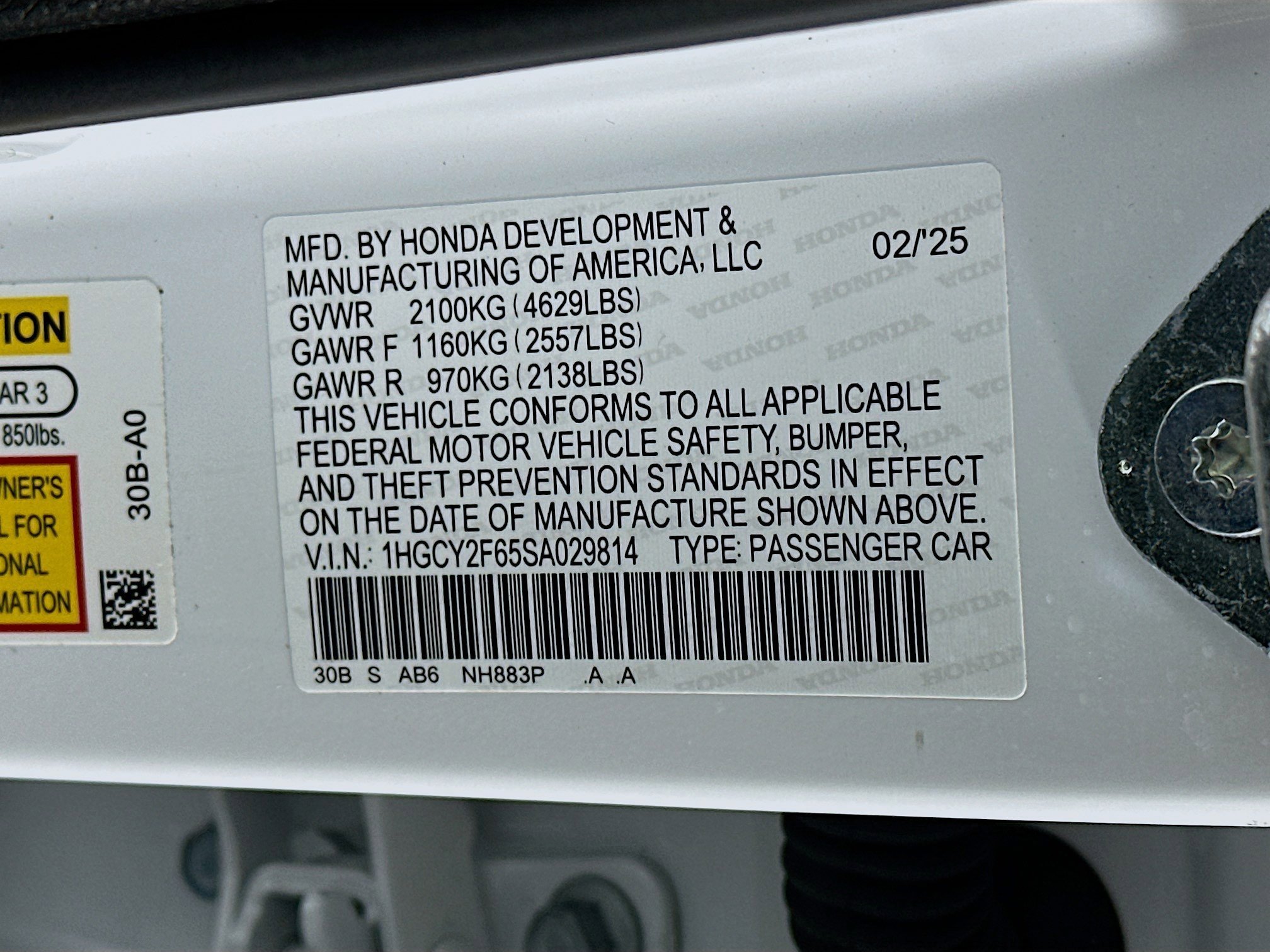 Used 2025 Honda Accord EX-L image 12