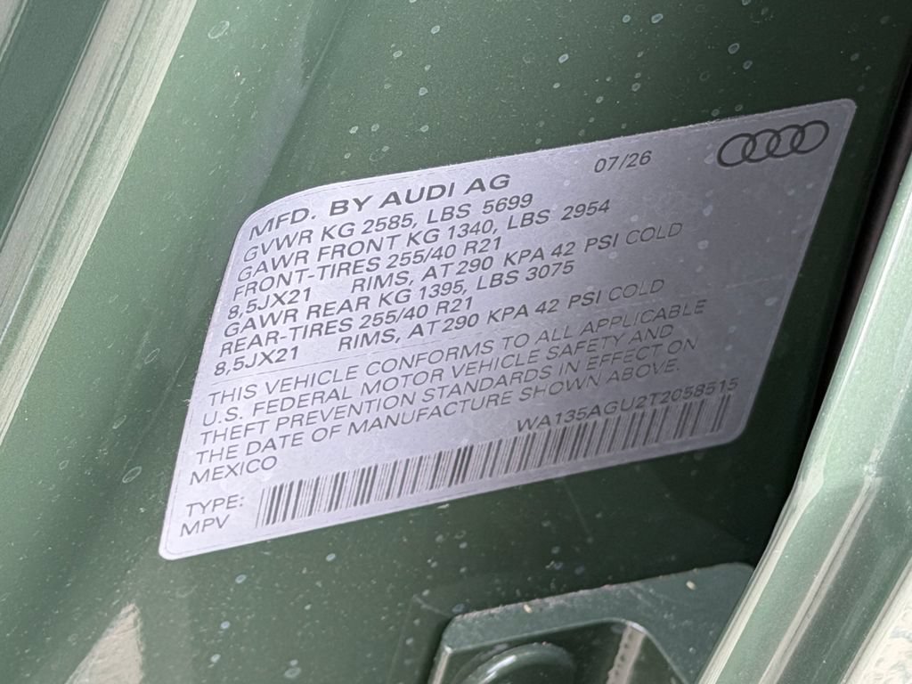 New 2026 Audi SQ5 Prestige AWD/4WD image 33