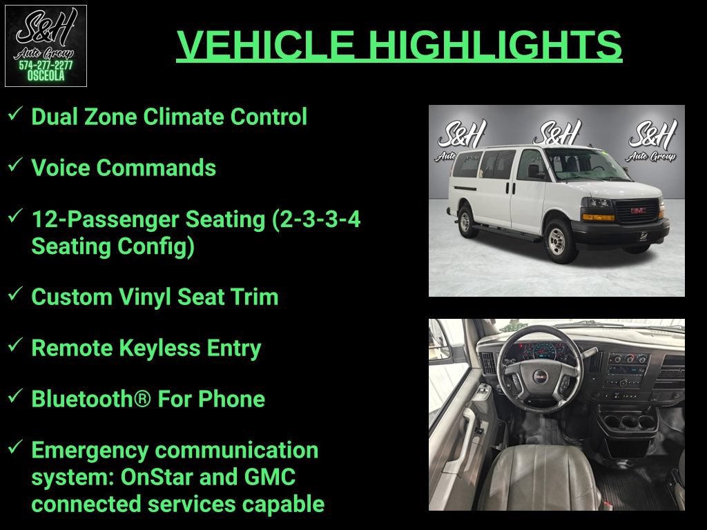 Used 2023 GMC Savana 2500 LS w/ Driver Convenience Package RWD image 3