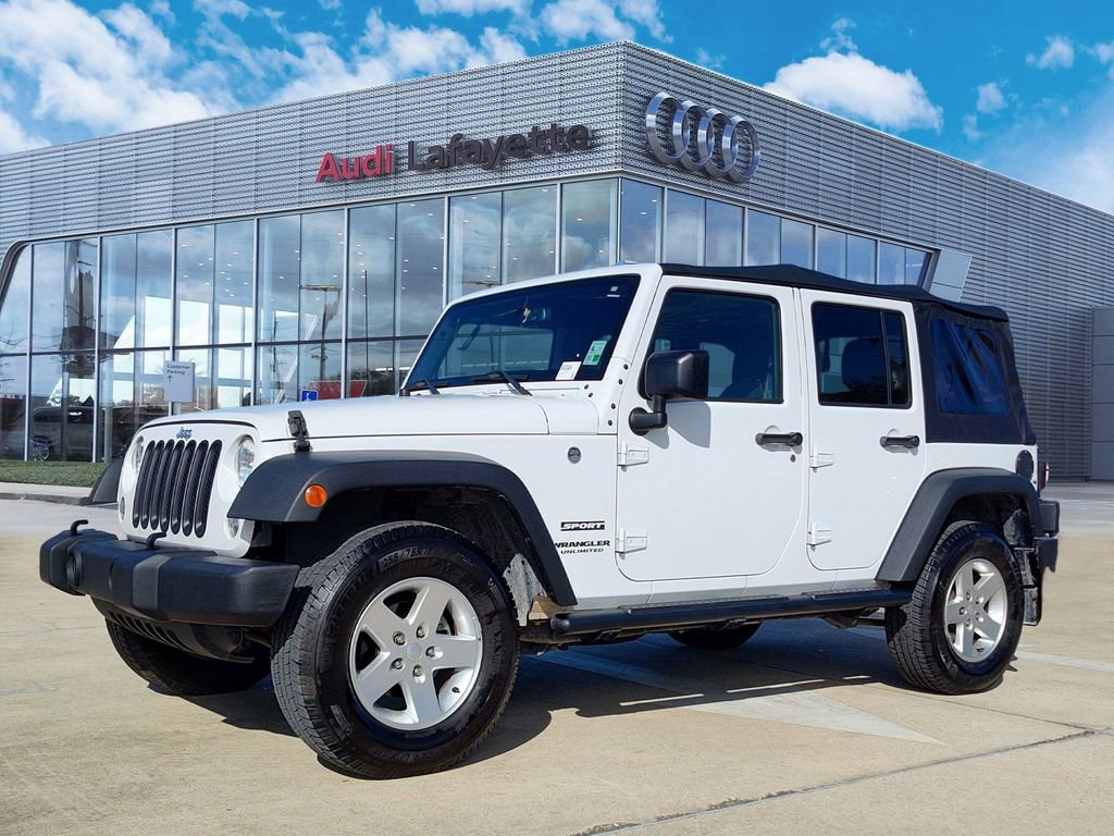 Used 2017 Jeep Wrangler Unlimited Sport w/ Quick Order Package 24S AWD/4WD image 1