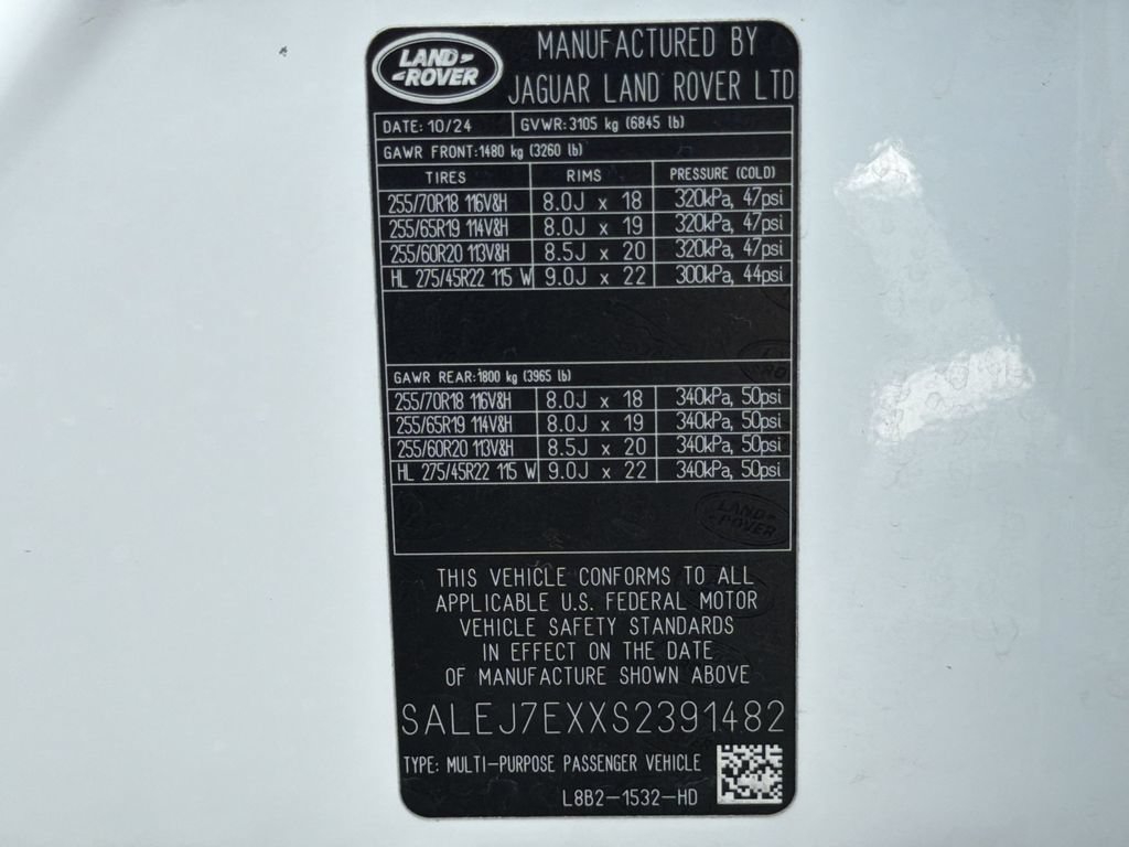 Used 2025 Land Rover Defender 110 S AWD/4WD image 32