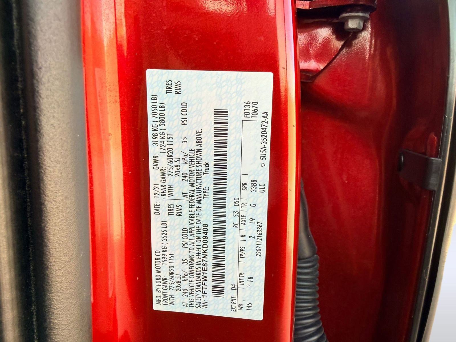 Used 2022 Ford F150 XLT w/ Equipment Group 302A High image 18