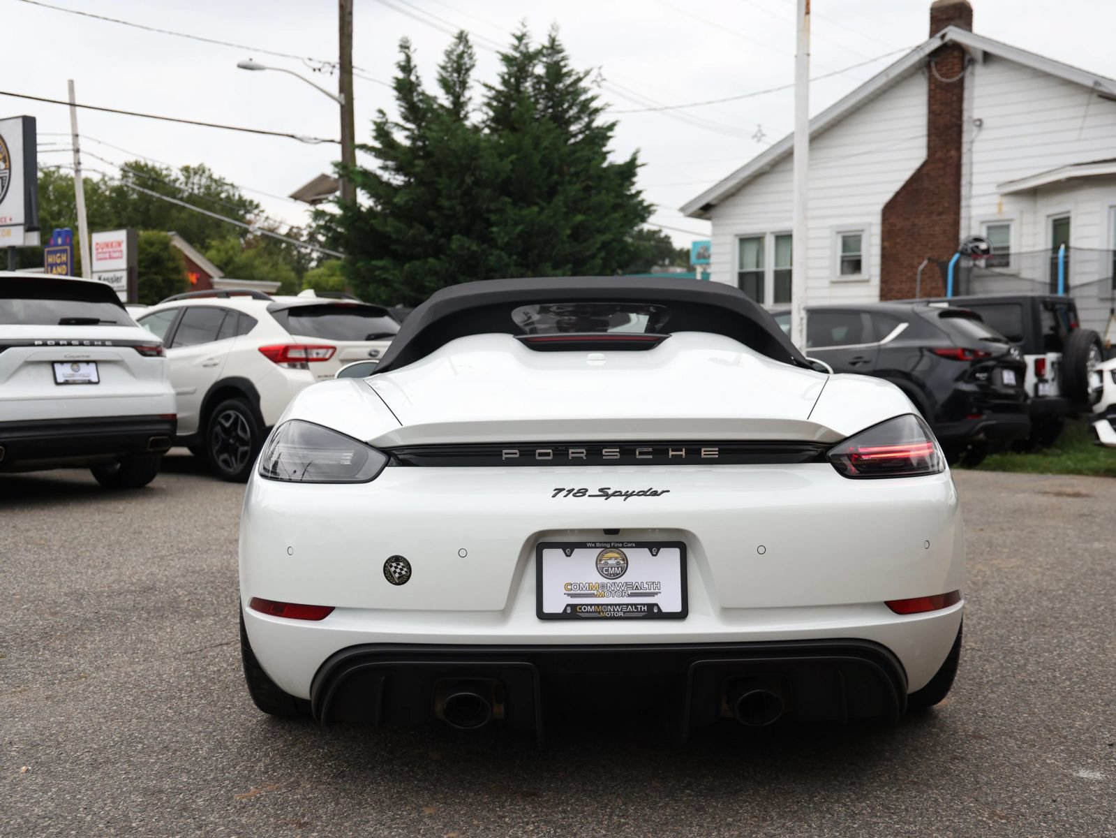 Used 2021 Porsche 718 Boxster Spyder RWD image 14