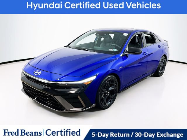 Certified 2025 Hyundai Elantra N Line FWD image 4