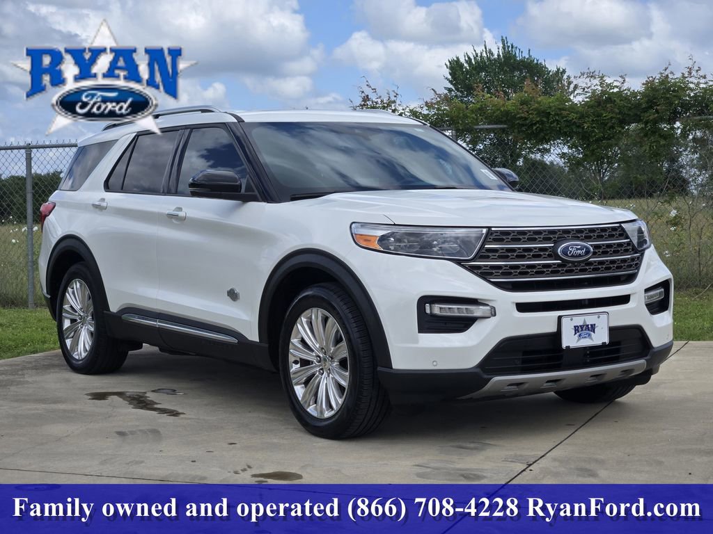 Used 2022 Ford Explorer King Ranch w/ Class IV Trailer Tow Package RWD image 2