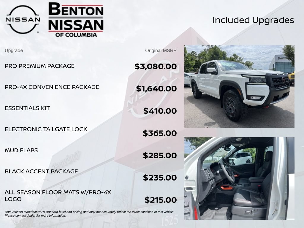 New 2026 Nissan Frontier PRO-4X w/ Pro Premium Package AWD/4WD image 7