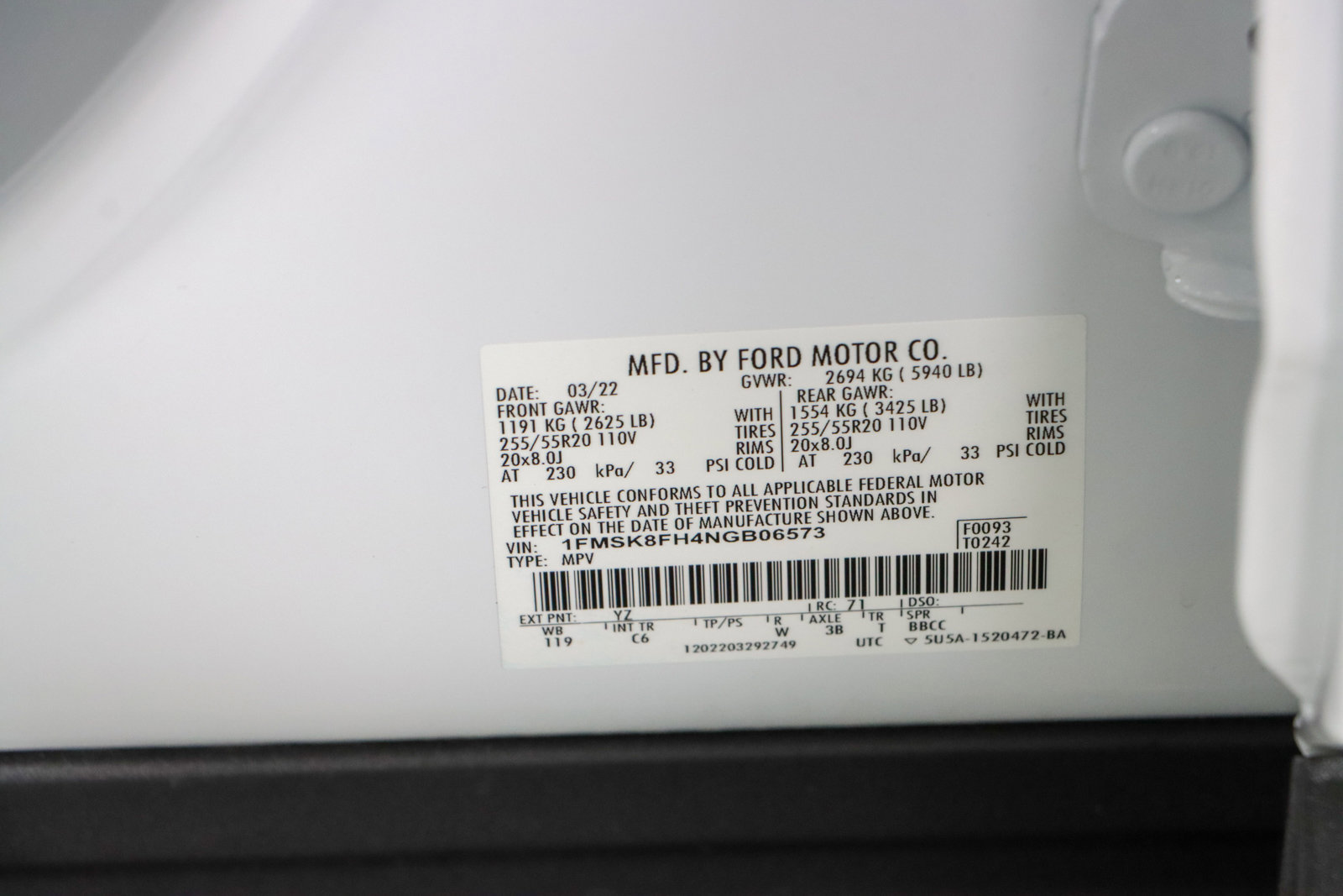 Used 2022 Ford Explorer Limited image 34