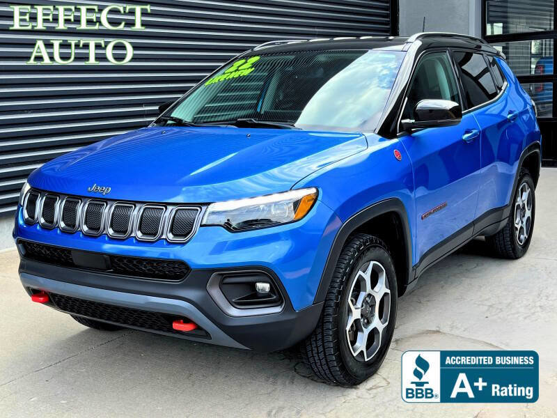 Used 2022 Jeep Compass Trailhawk w/ Trailhawk Elite Group image 1