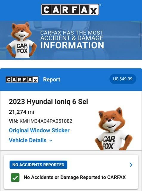 Used 2023 Hyundai Ioniq 6 SEL AWD/4WD image 7