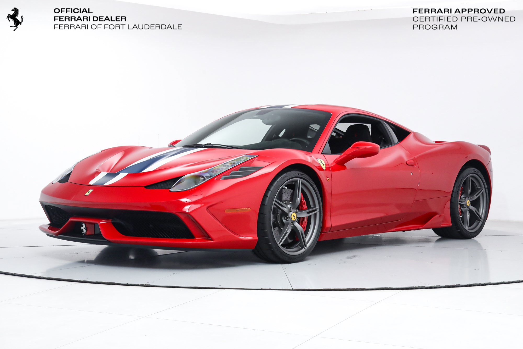 Certified 2015 Ferrari 458 Speciale Coupe