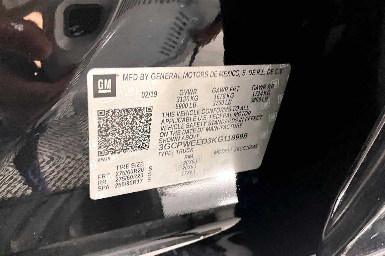 Used 2019 Chevrolet Silverado 1500 LTZ w/ LTZ Texas Edition RWD image 36
