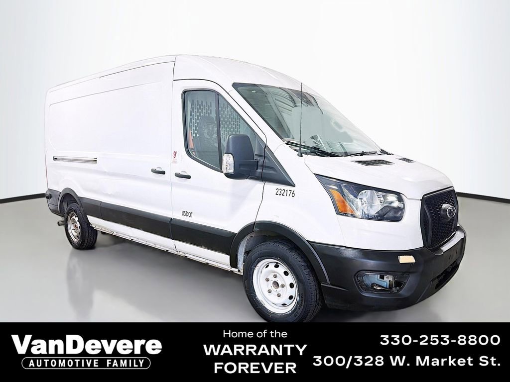 Used 2021 Ford Transit 150 Medium Roof w/ Load Area Protection Package RWD image 1