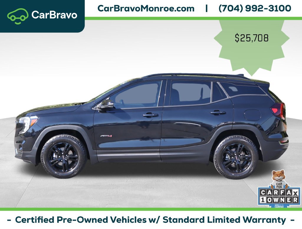 Certified 2023 GMC Terrain AT4 w/ Infotainment Package II AWD/4WD image 2