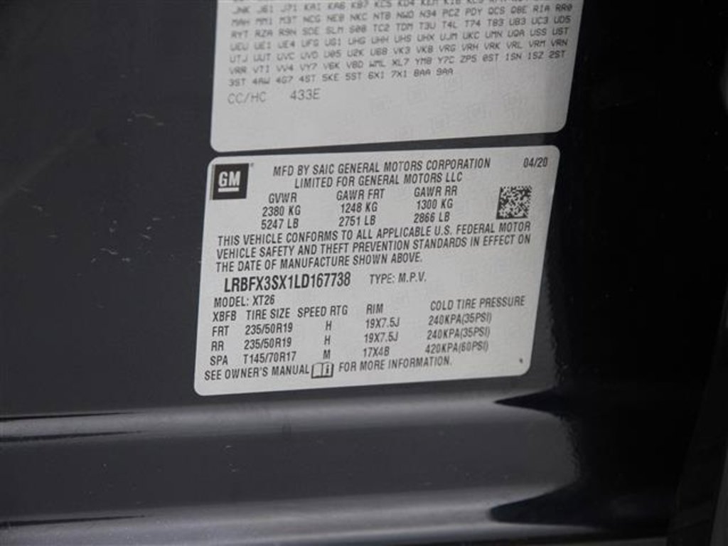 Used 2020 Buick Envision Premium w/ LPO, Active Package image 22