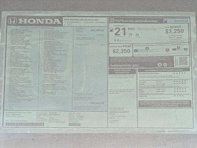 New 2026 Honda Ridgeline Black Edition image 17