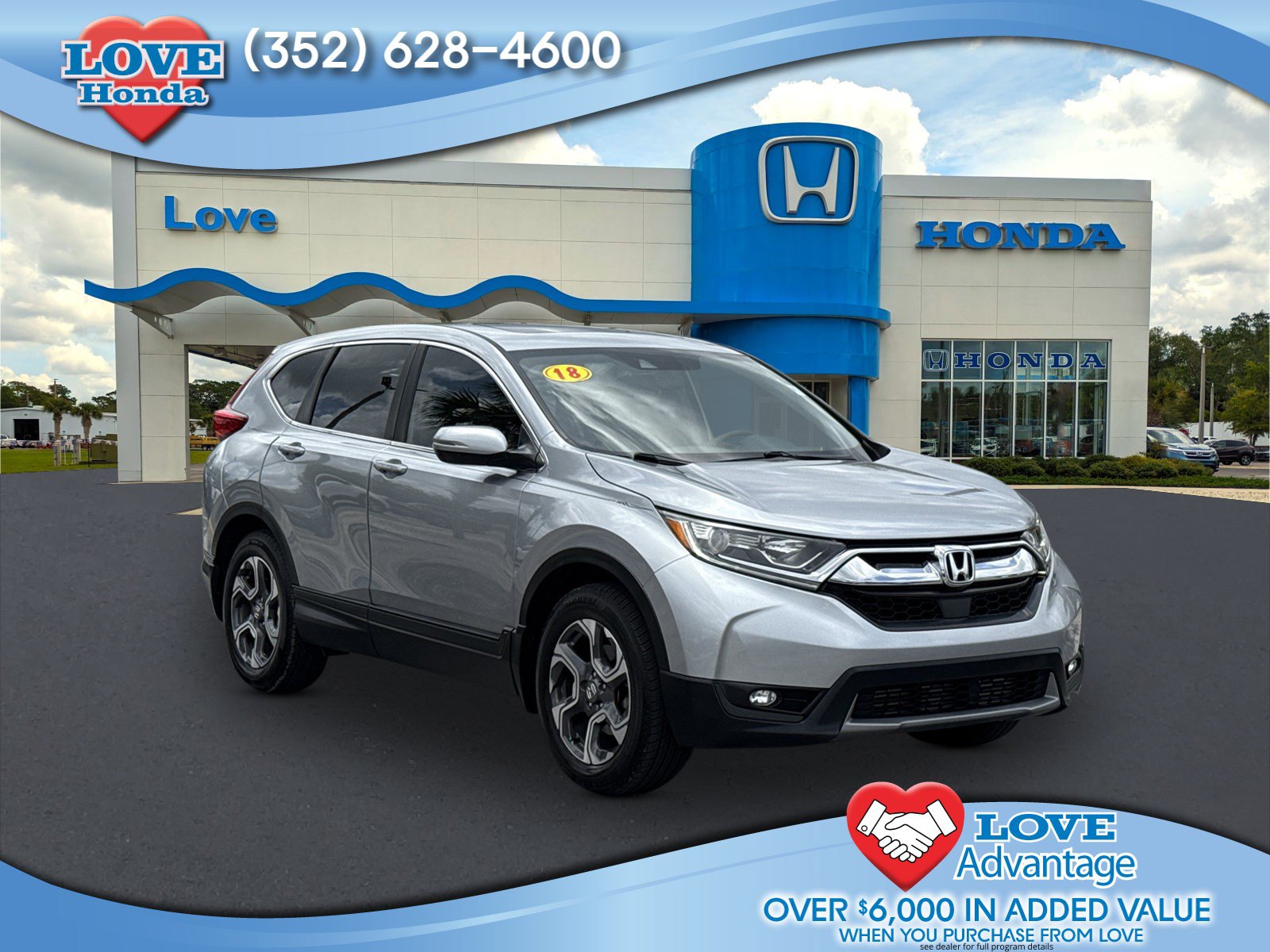 Certified 2018 Honda CR-V EX image 1