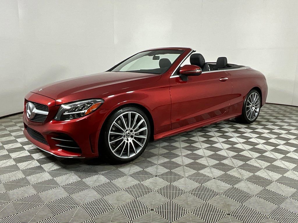 Used 2020 Mercedes-Benz C 300 Cabriolet w/ AMG Line image 2
