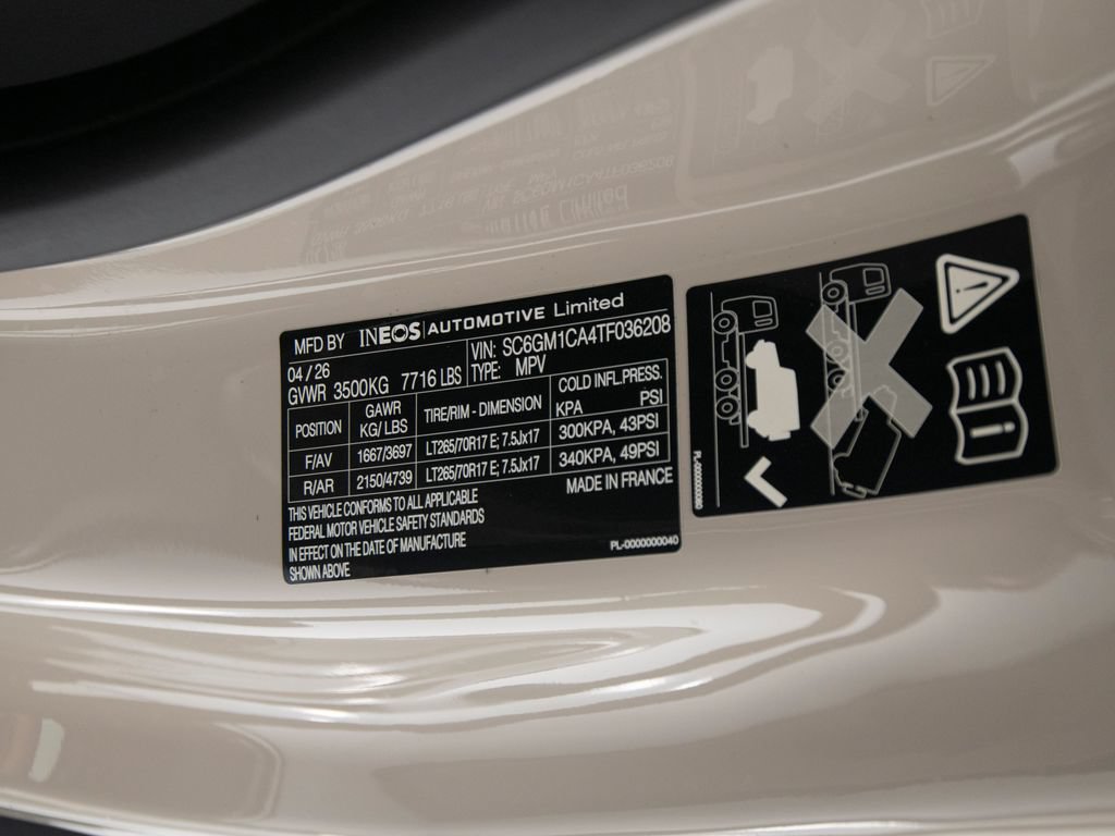 New 2026 INEOS Grenadier Station Wagon AWD/4WD image 44
