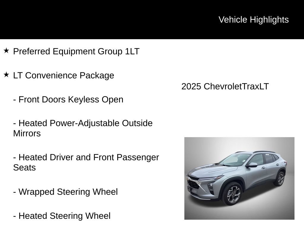 Used 2025 Chevrolet Trax LT w/ Driver Confidence Package FWD image 4