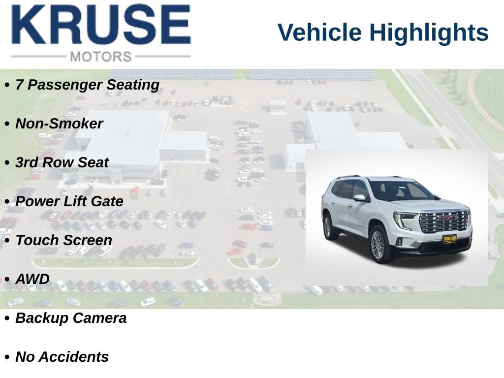 Used 2025 GMC Acadia Denali AWD/4WD image 26