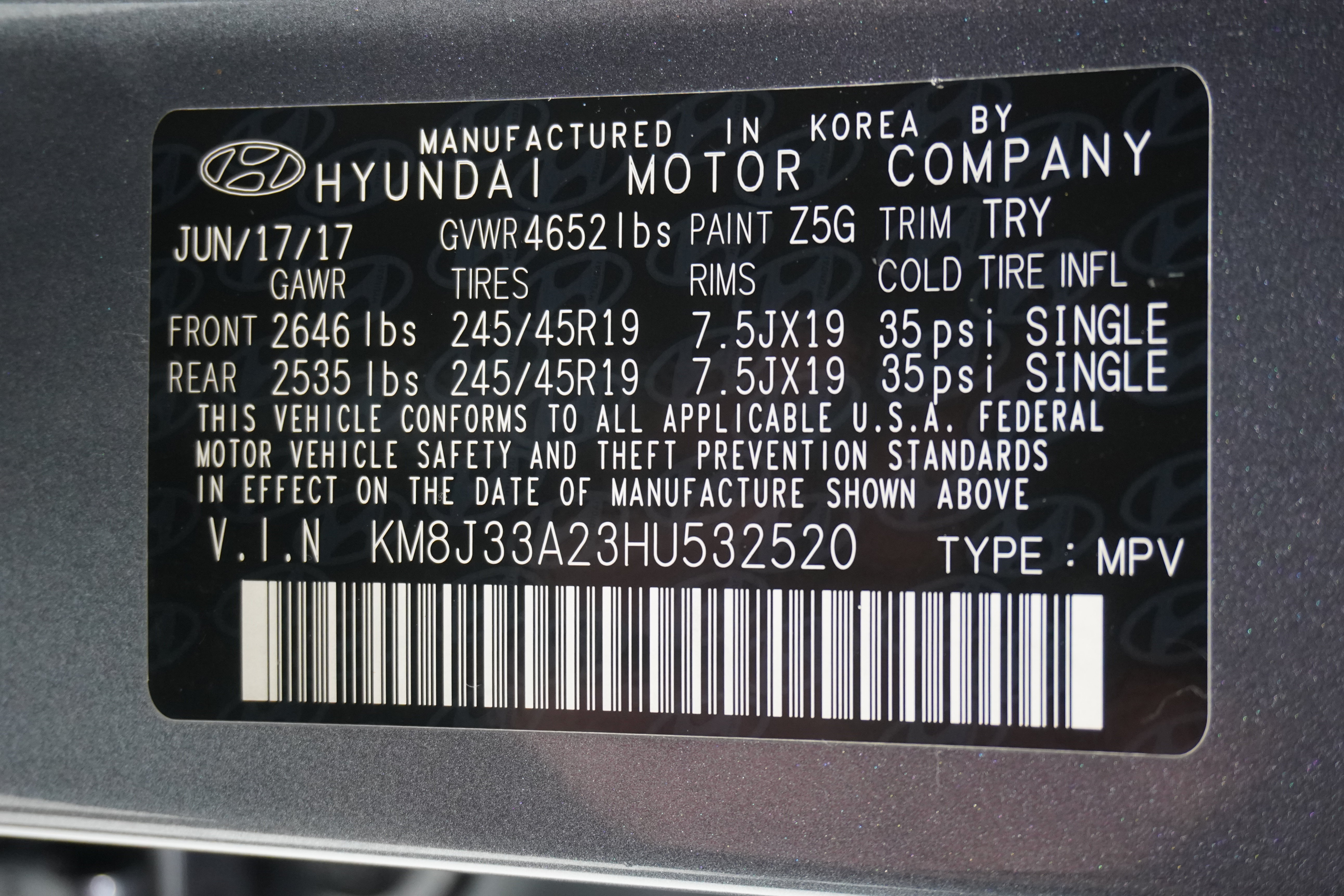 Used 2017 Hyundai Tucson Limited FWD image 32