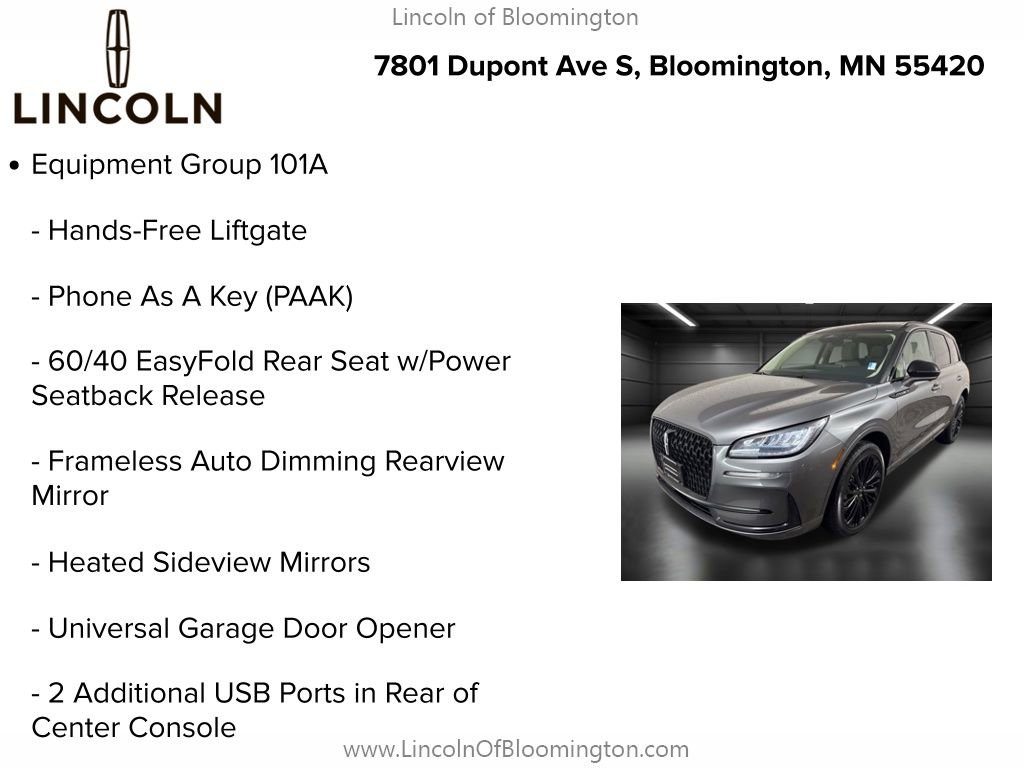 New 2026 Lincoln Corsair Premiere image 8