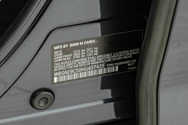 Used 2017 BMW M6 Gran Coupe image 79