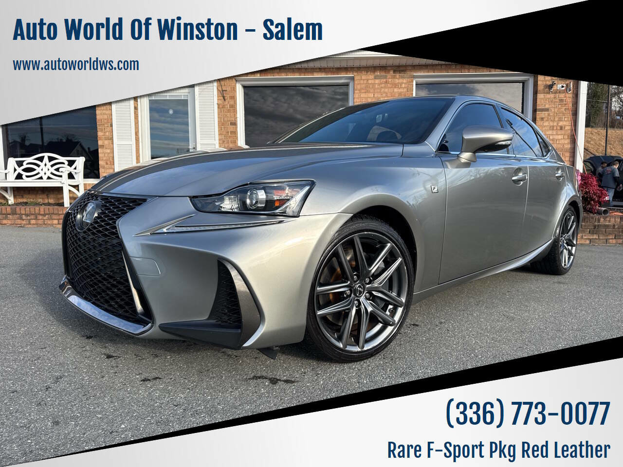 Used 2018 Lexus IS 300 F Sport w/ F Sport Package