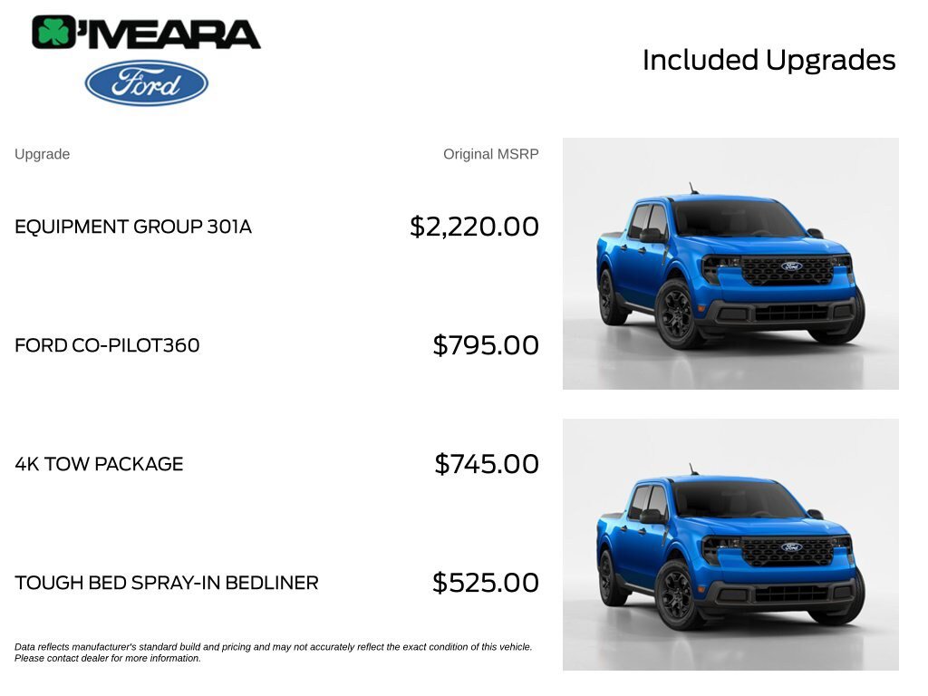 New 2026 Ford Maverick XLT w/ Equipment Group 301A AWD/4WD image 4