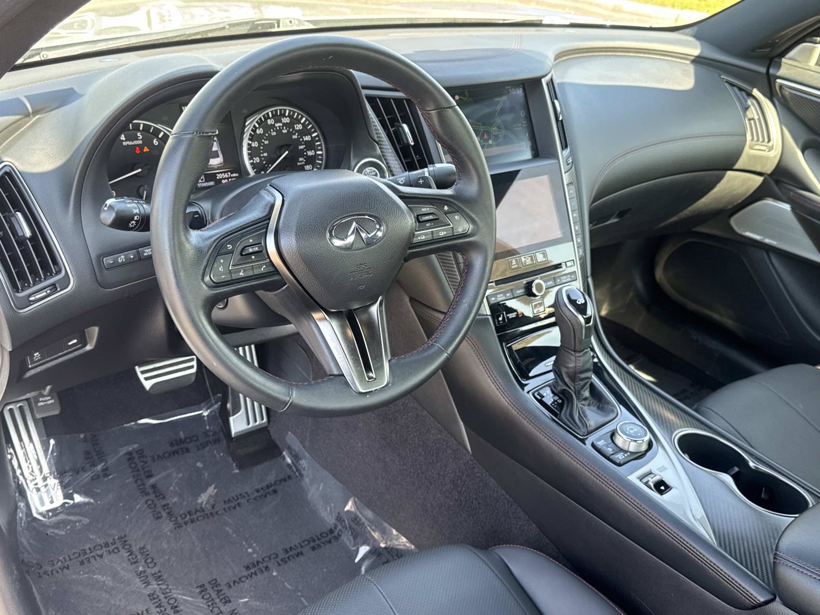 Used 2022 INFINITI Q60 Red Sport 400 w/ Cargo Package RWD image 7