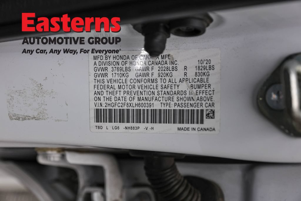 Used 2020 Honda Civic Sport image 30