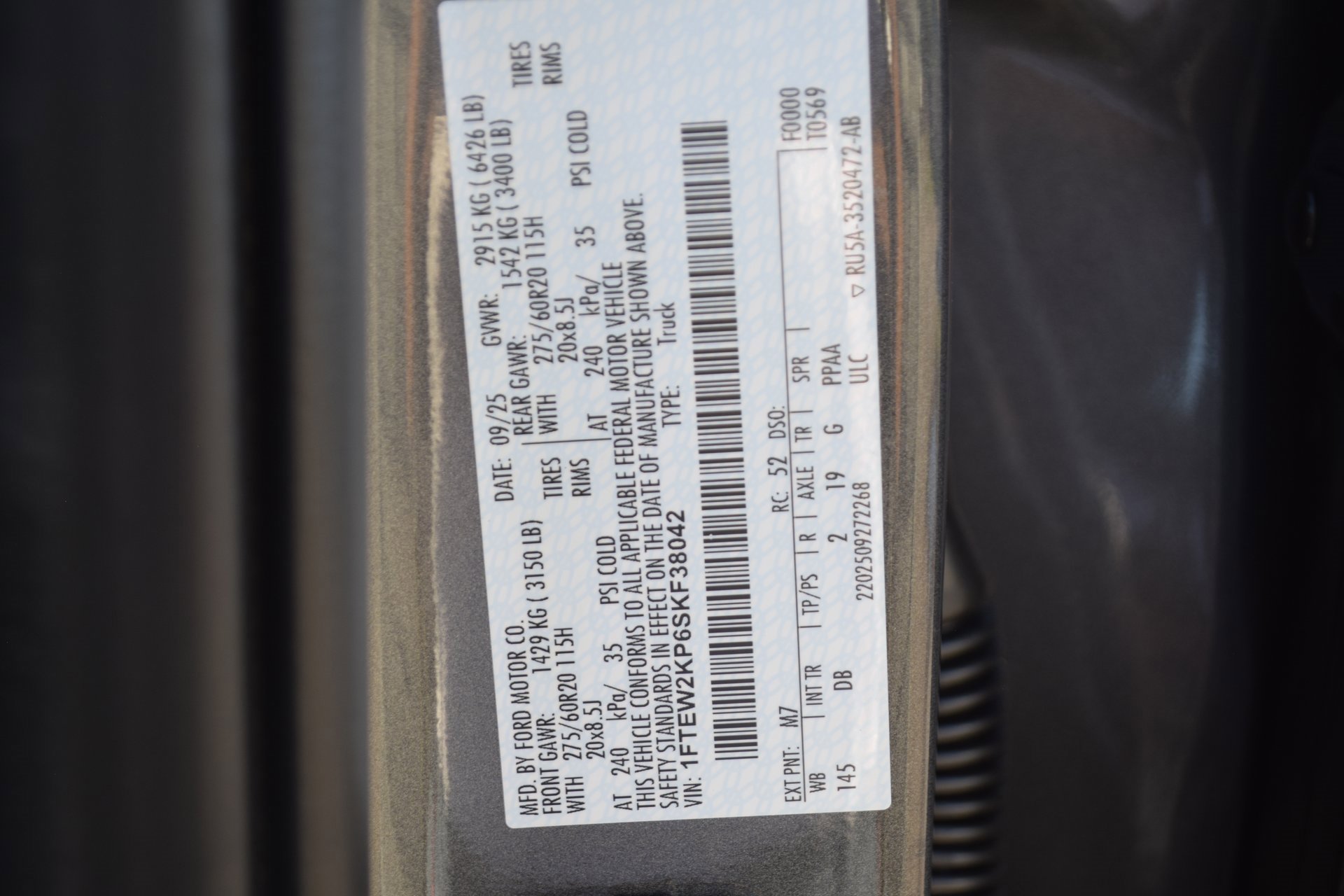 New 2025 Ford F150 STX w/ Equipment Group 200A image 26