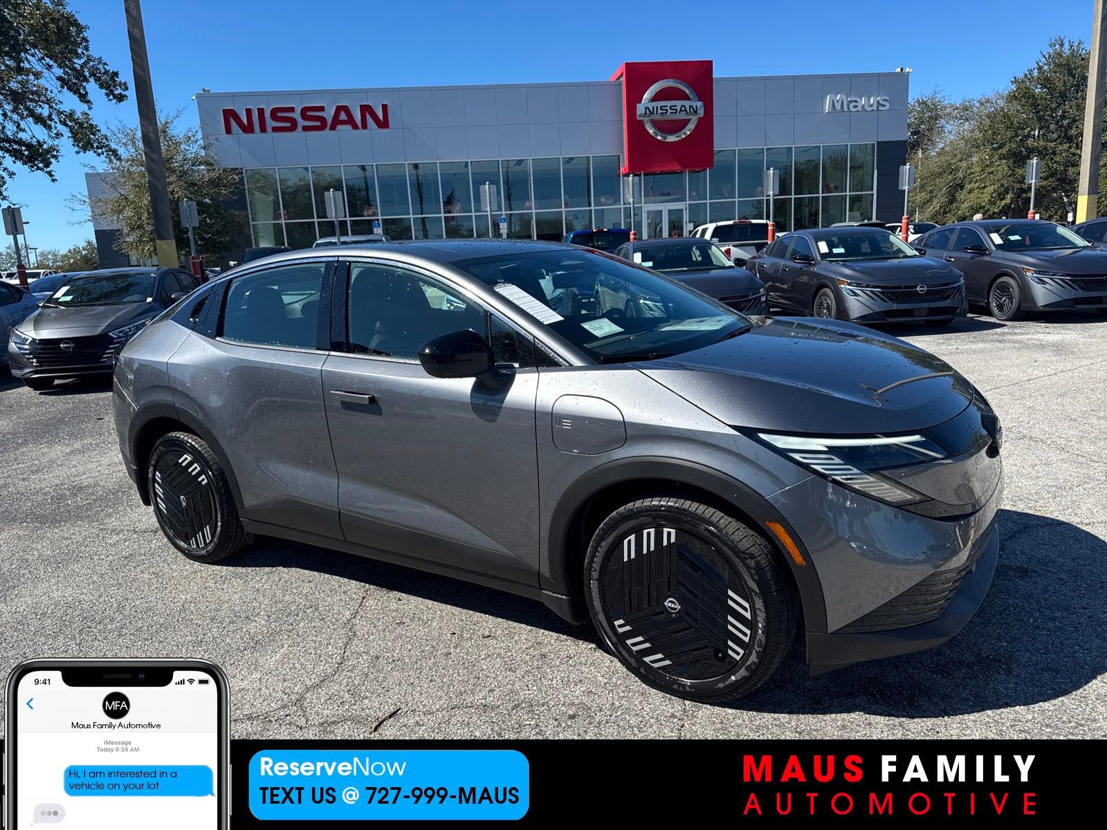 New 2026 Nissan Leaf w/ Floor Mat Package (S+)