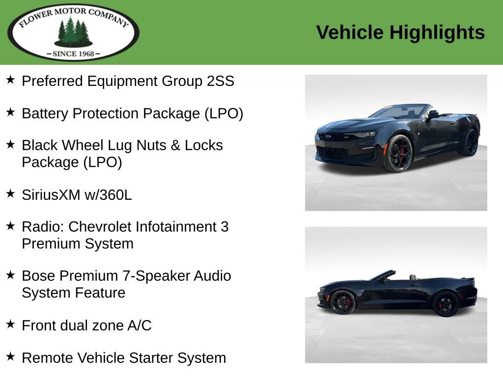 Used 2023 Chevrolet Camaro SS RWD image 4