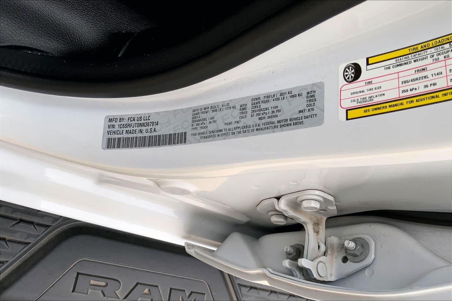 Used 2022 RAM 1500 Laramie AWD/4WD image 34
