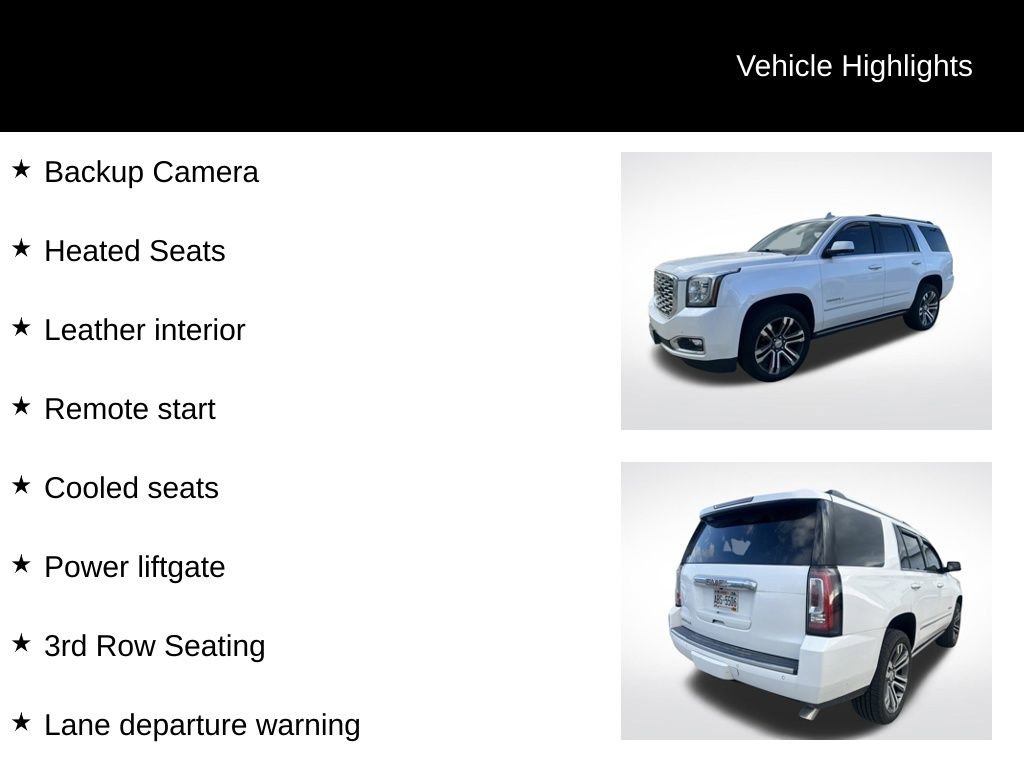 Used 2019 GMC Yukon Denali w/ Denali Ultimate Package image 2