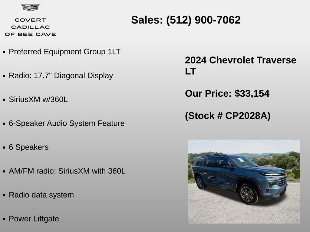 Used 2024 Chevrolet Traverse LT FWD image 6