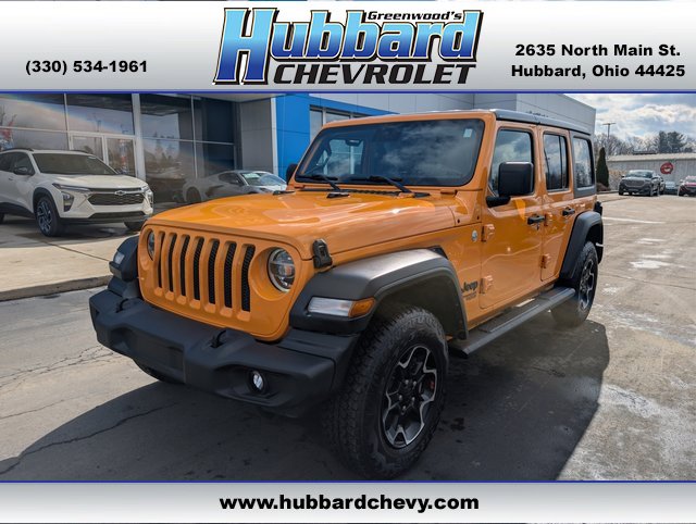 Used 2021 Jeep Wrangler Unlimited Sport image 1