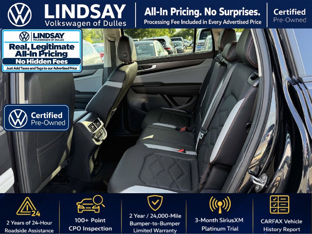Used 2024 Volkswagen Atlas Peak Edition SE AWD/4WD image 16