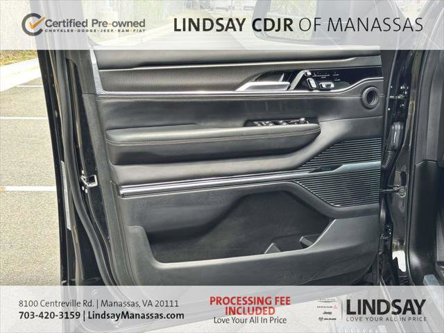 Certified 2024 Jeep Grand Wagoneer L Series II w/ Quick Order Packagew 28T image 17