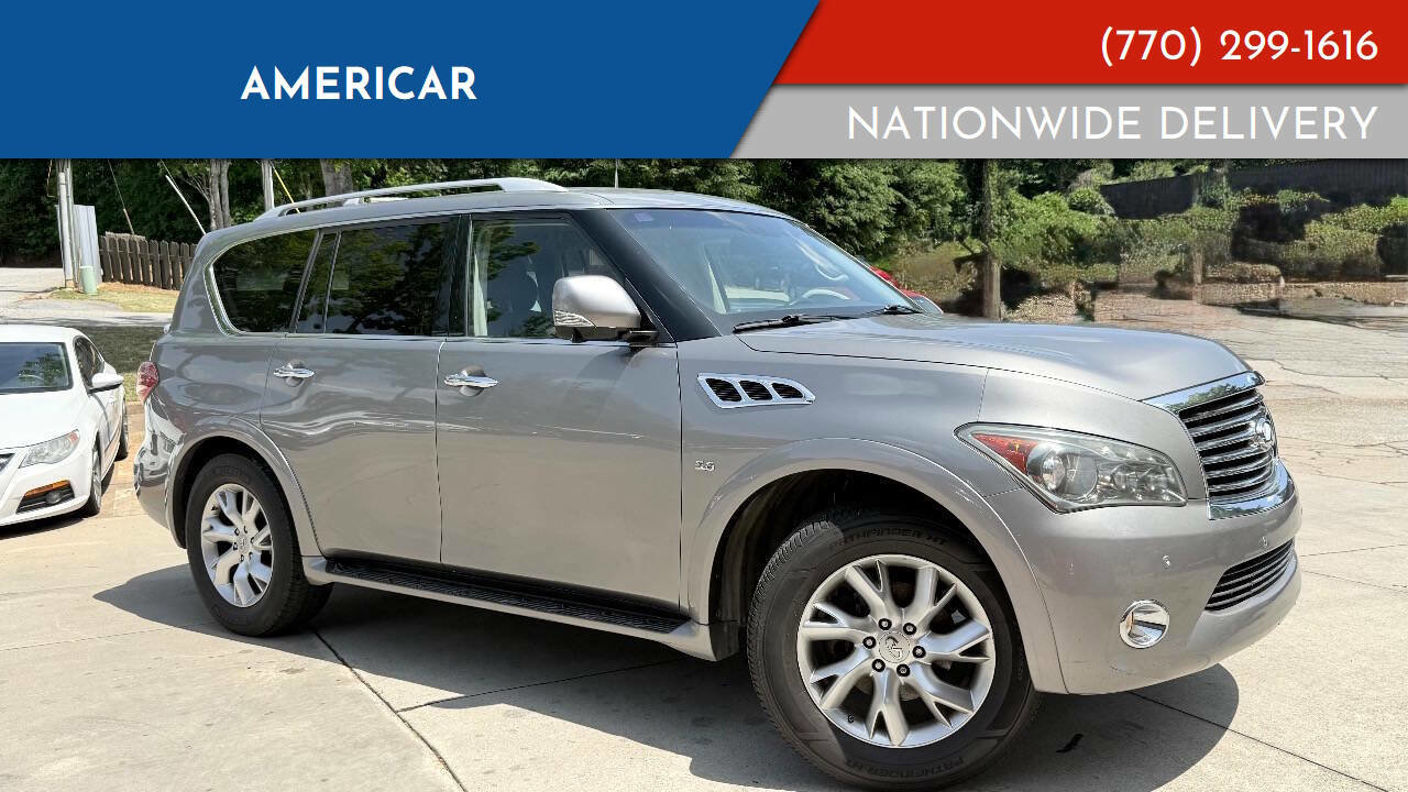 Used 2014 INFINITI QX80 4WD w/ Theater Package image 1