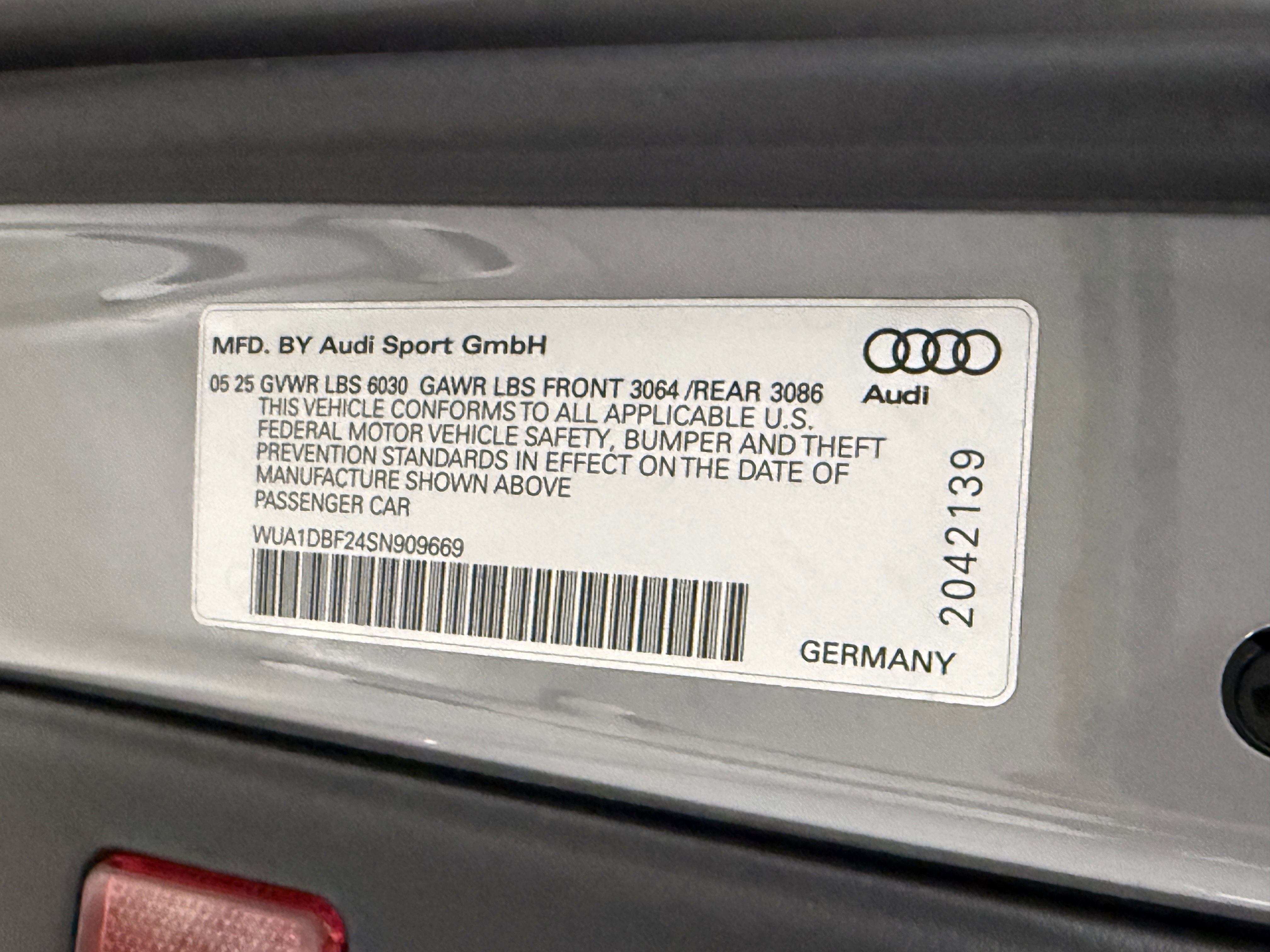 Used 2025 Audi RS 6 performance w/ Matte Carbon Package AWD/4WD image 89