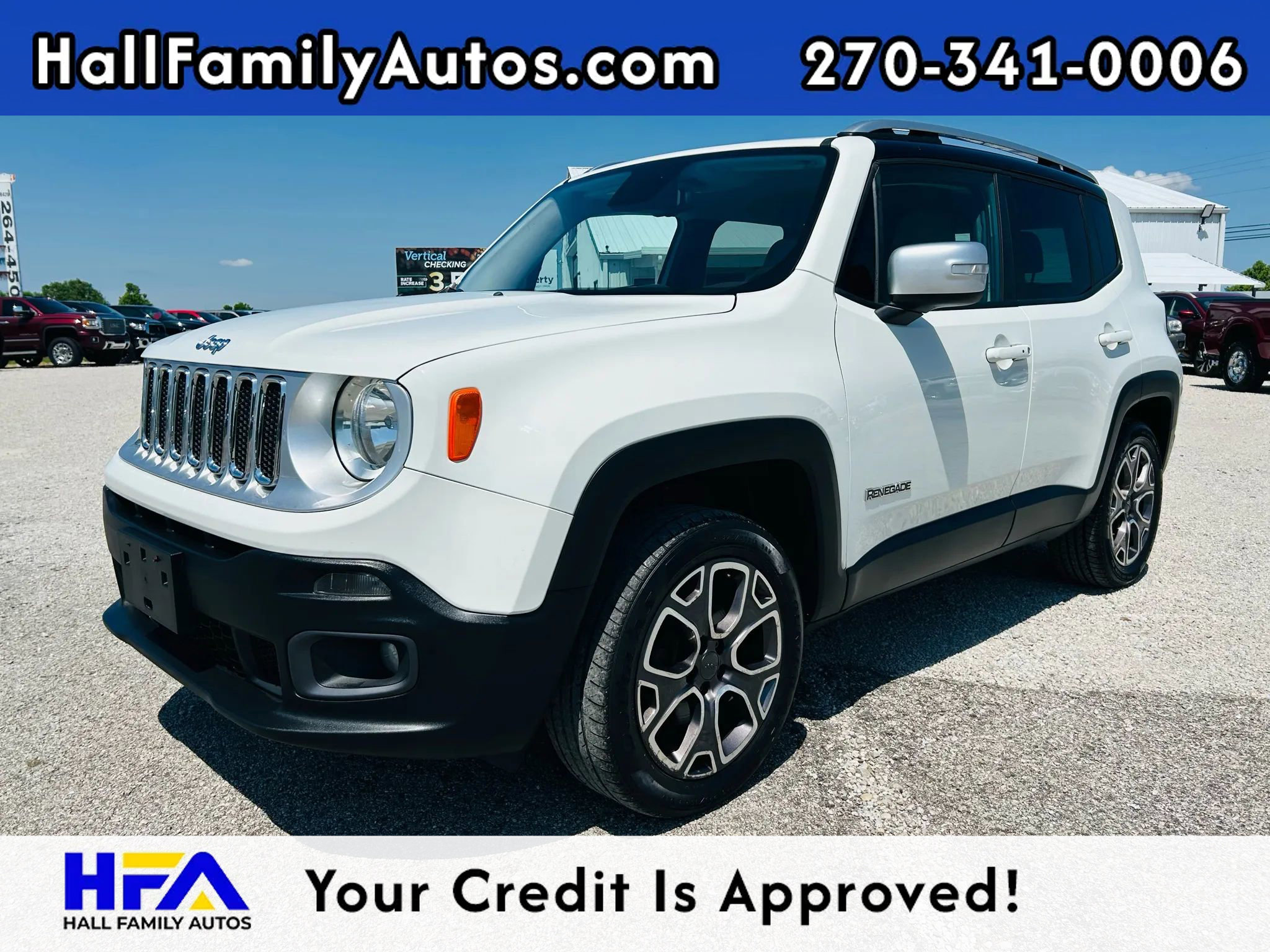 Used 2015 Jeep Renegade Limited w/ Safety & Security Group I