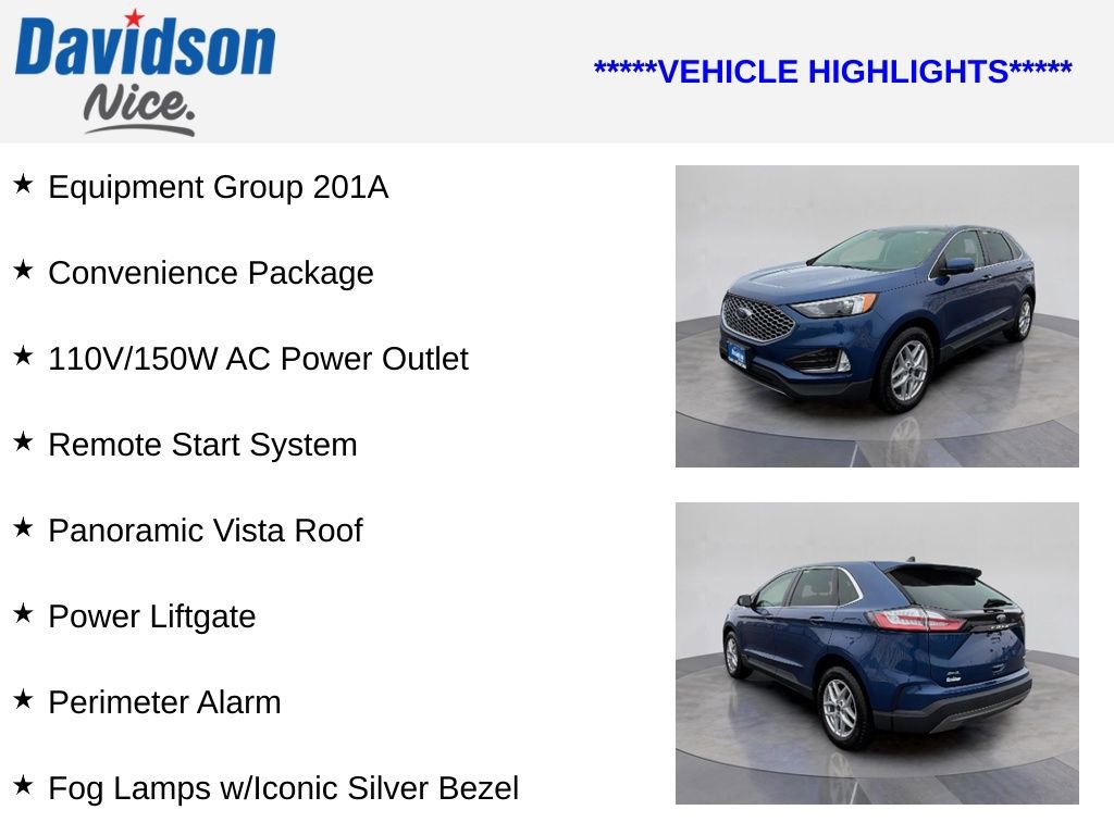 Certified 2023 Ford Edge SEL w/ Convenience Package image 4