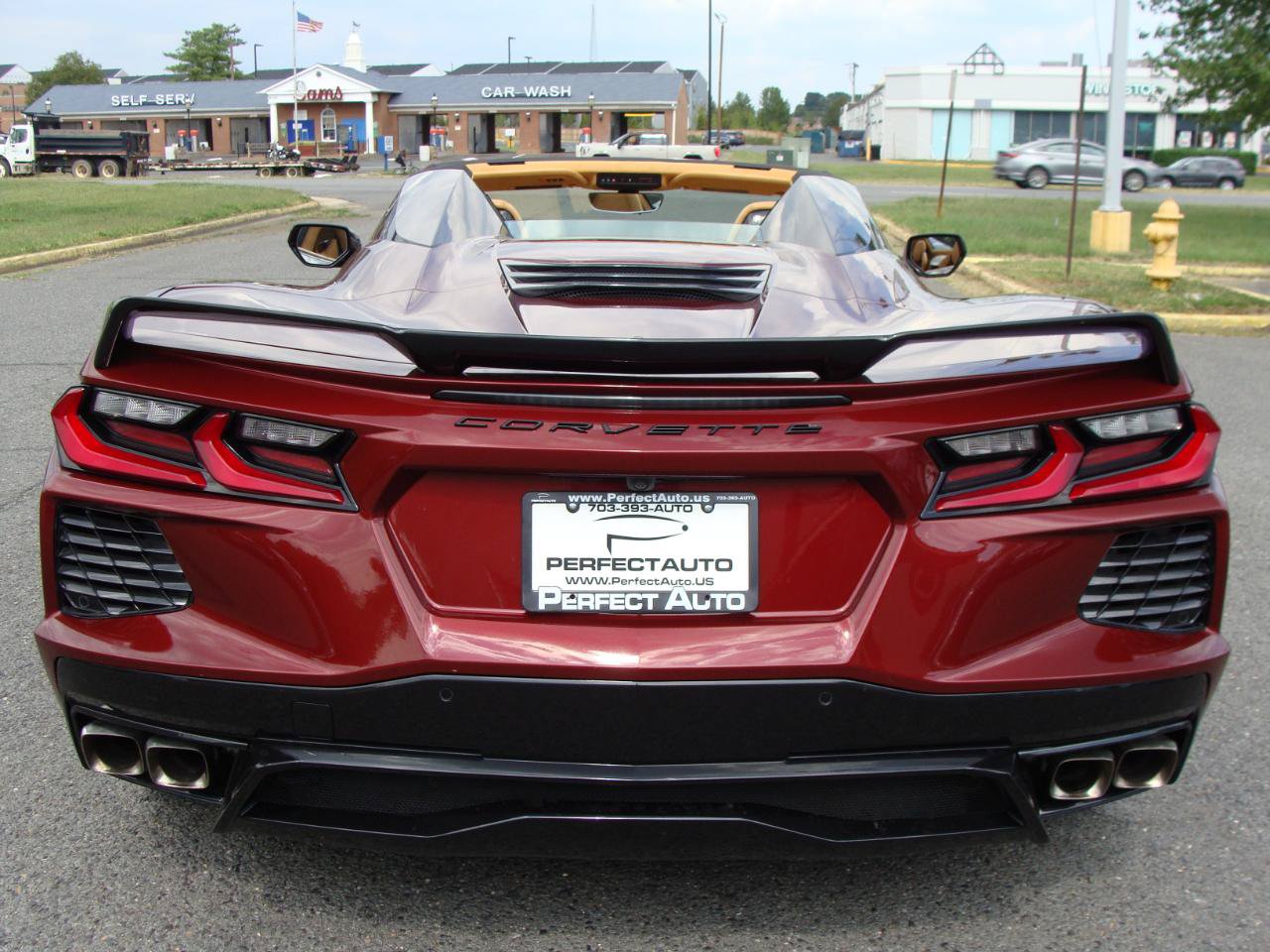 Used 2020 Chevrolet Corvette Stingray Premium Conv w/ 3LT Preferred Equipment Group RWD image 4