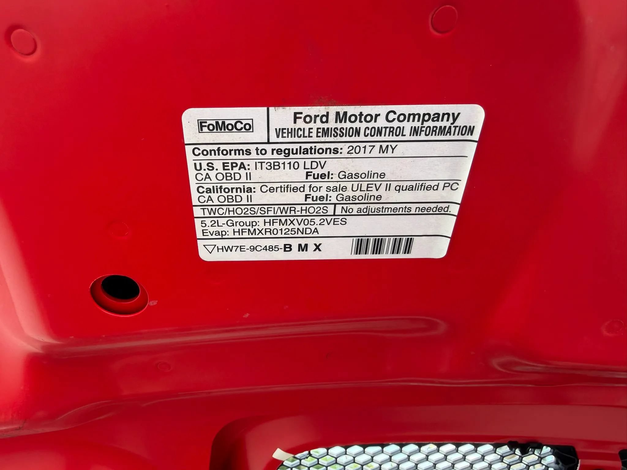 Used 2017 Ford Mustang Shelby GT350 RWD image 12