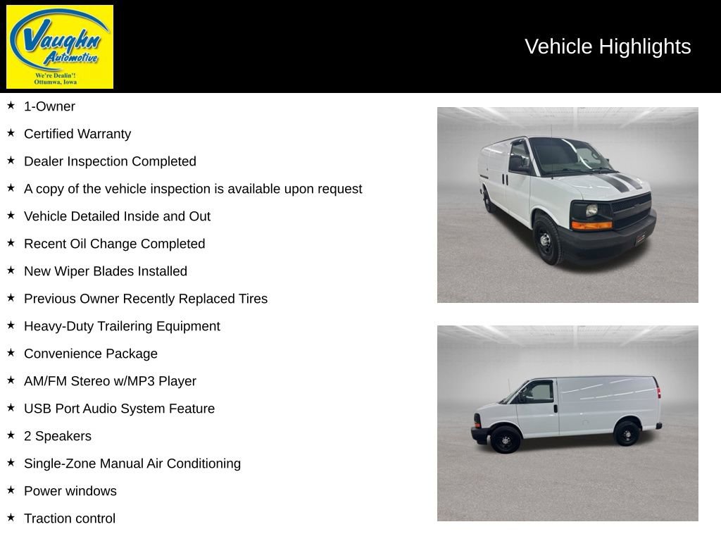 Used 2017 Chevrolet Express 2500 image 2
