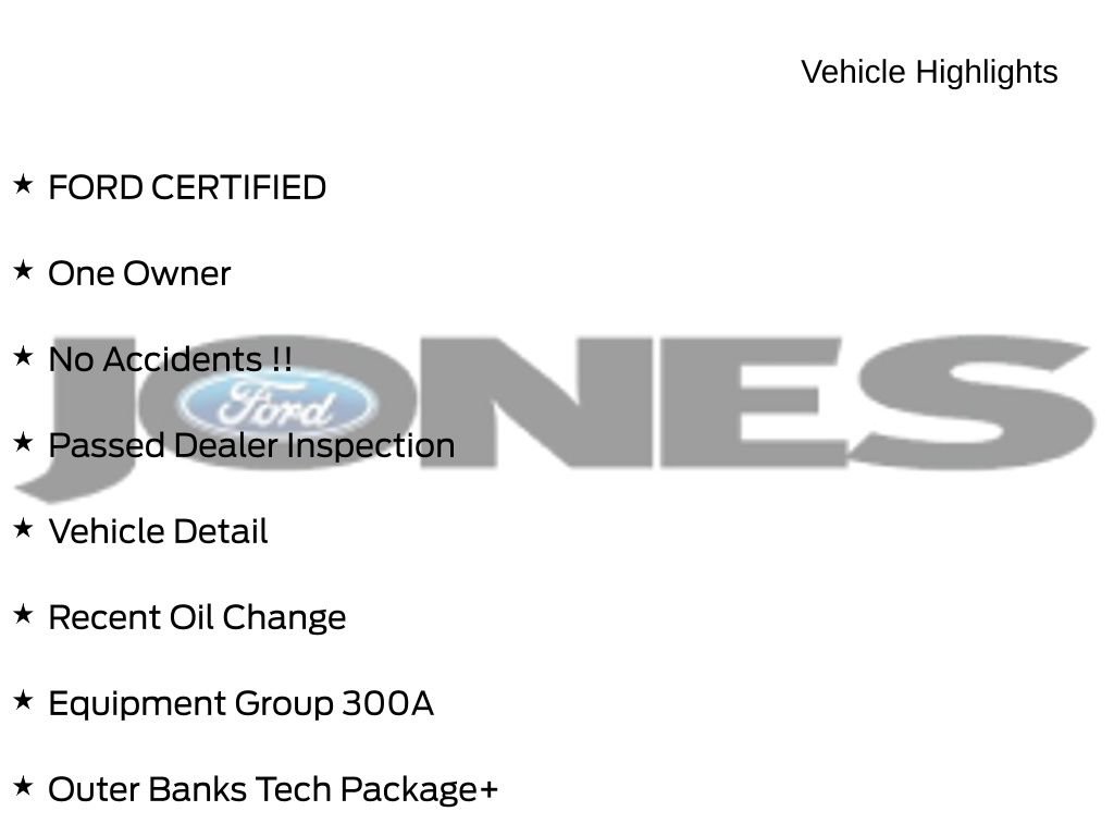 Certified 2025 Ford Bronco Sport Outer Banks w/ Outer Banks Tech Package+ AWD/4WD image 13