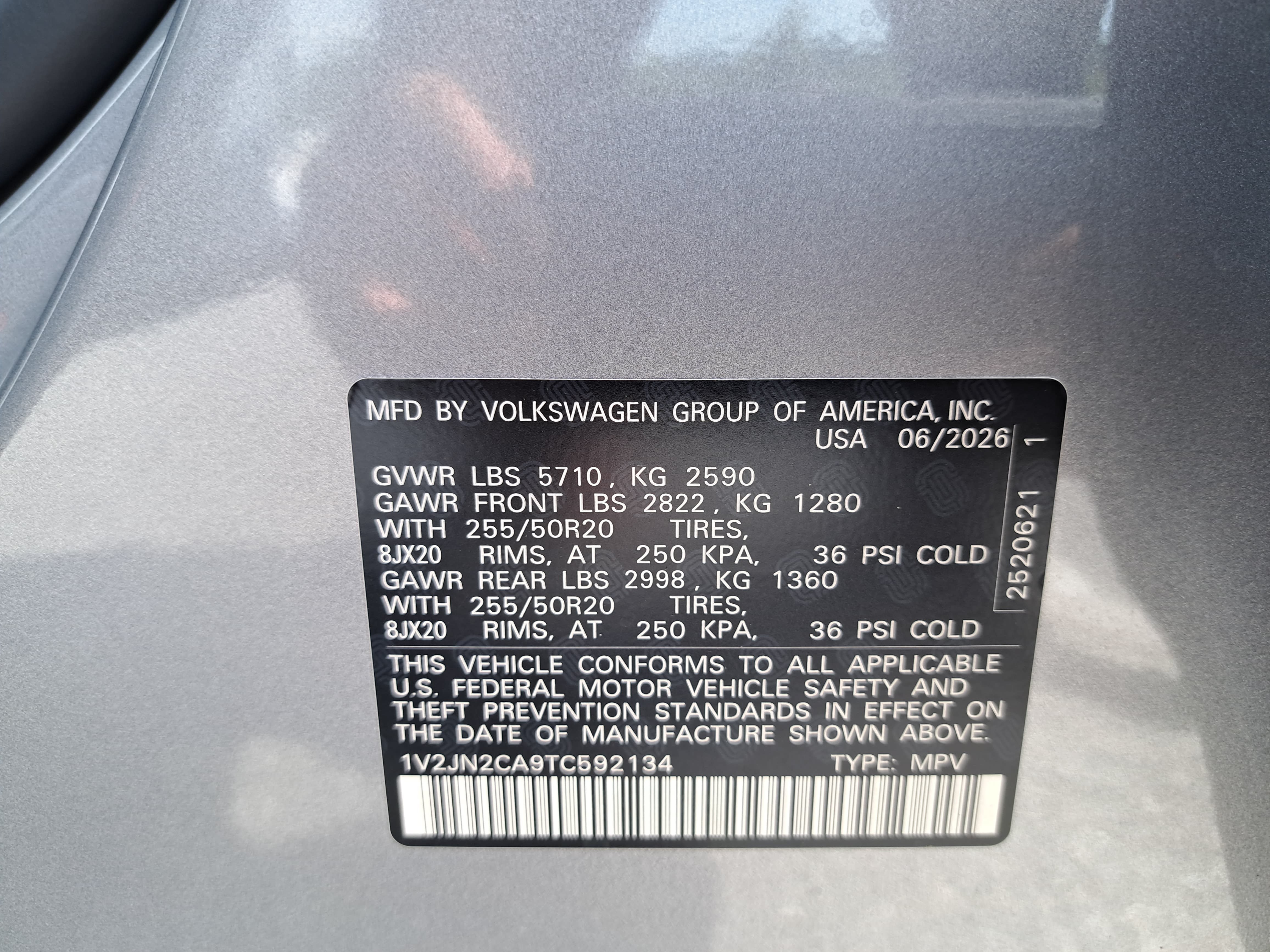 New 2026 Volkswagen Atlas SE FWD image 34